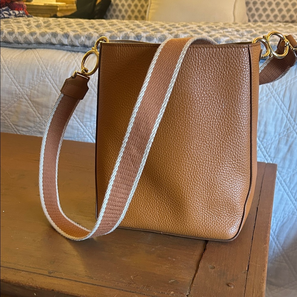 Lafayette 148 New York Tan Crossbody Bag